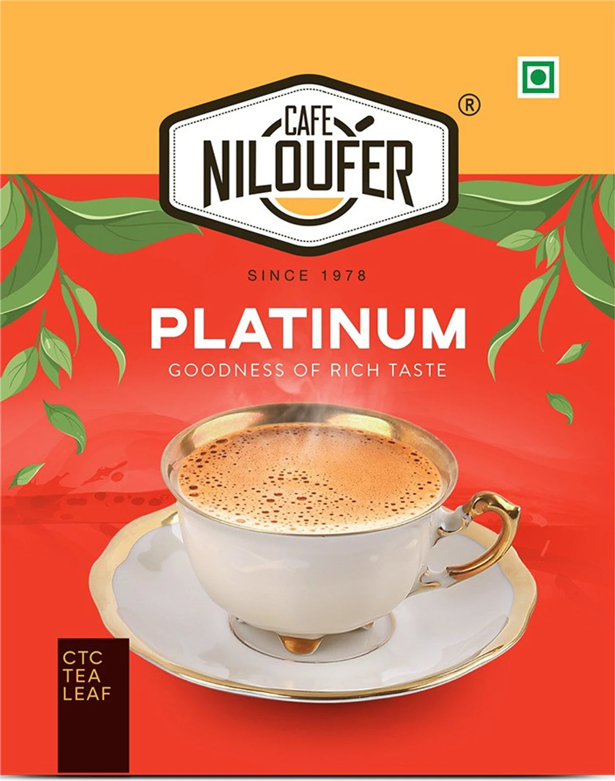 Cafe Niloufer Platinum Premium Leaf Tea 100 g