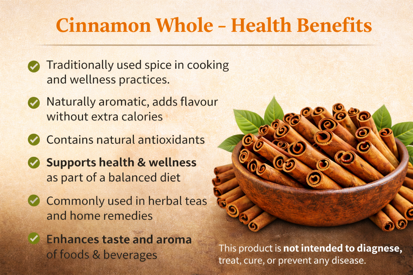 Cinnamon Whole 50g