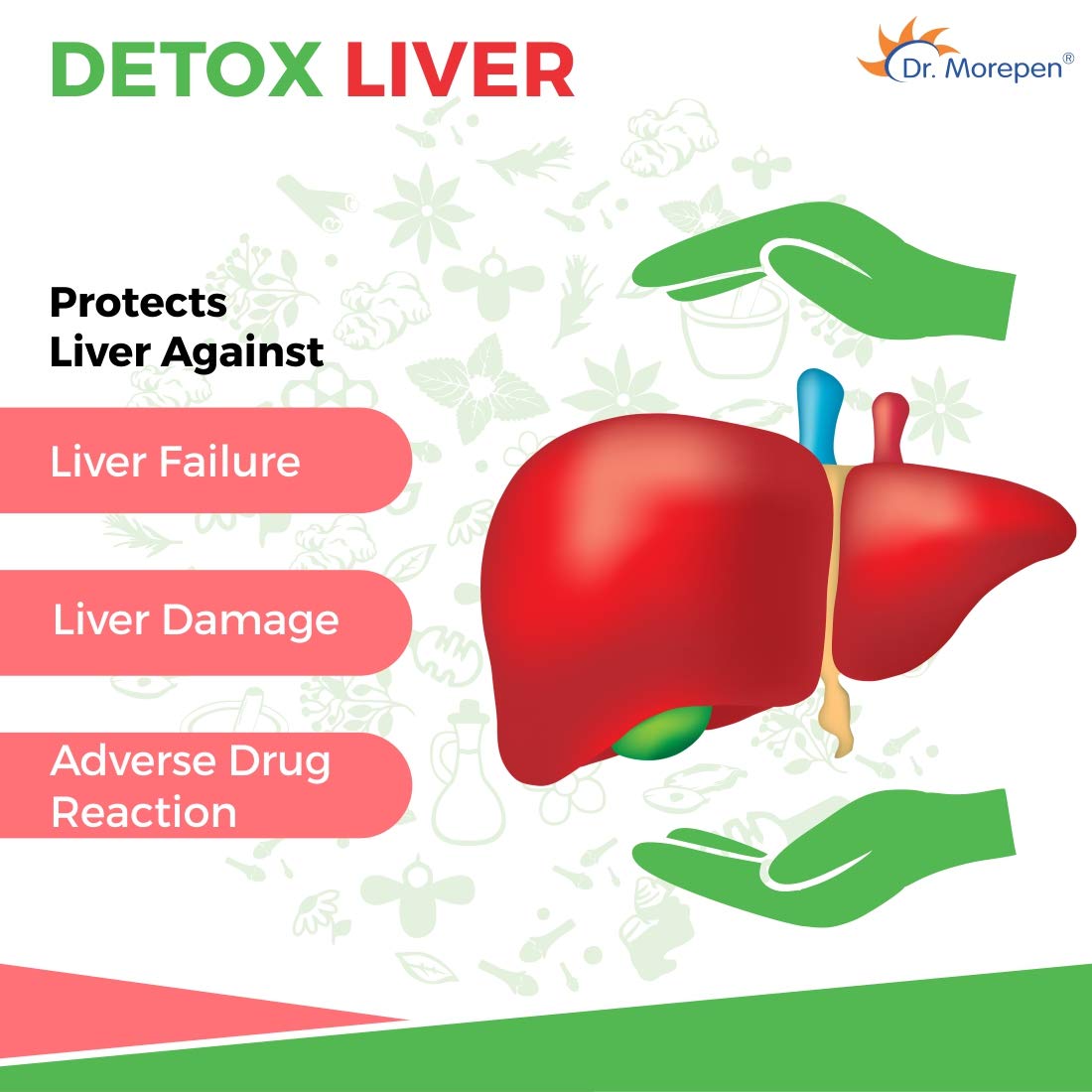 DR. MOREPEN Liv Healthy Liver Tonic For Healthy Liver & Digestive Support Ayurvedic Liver Detox Syrup - 200ml