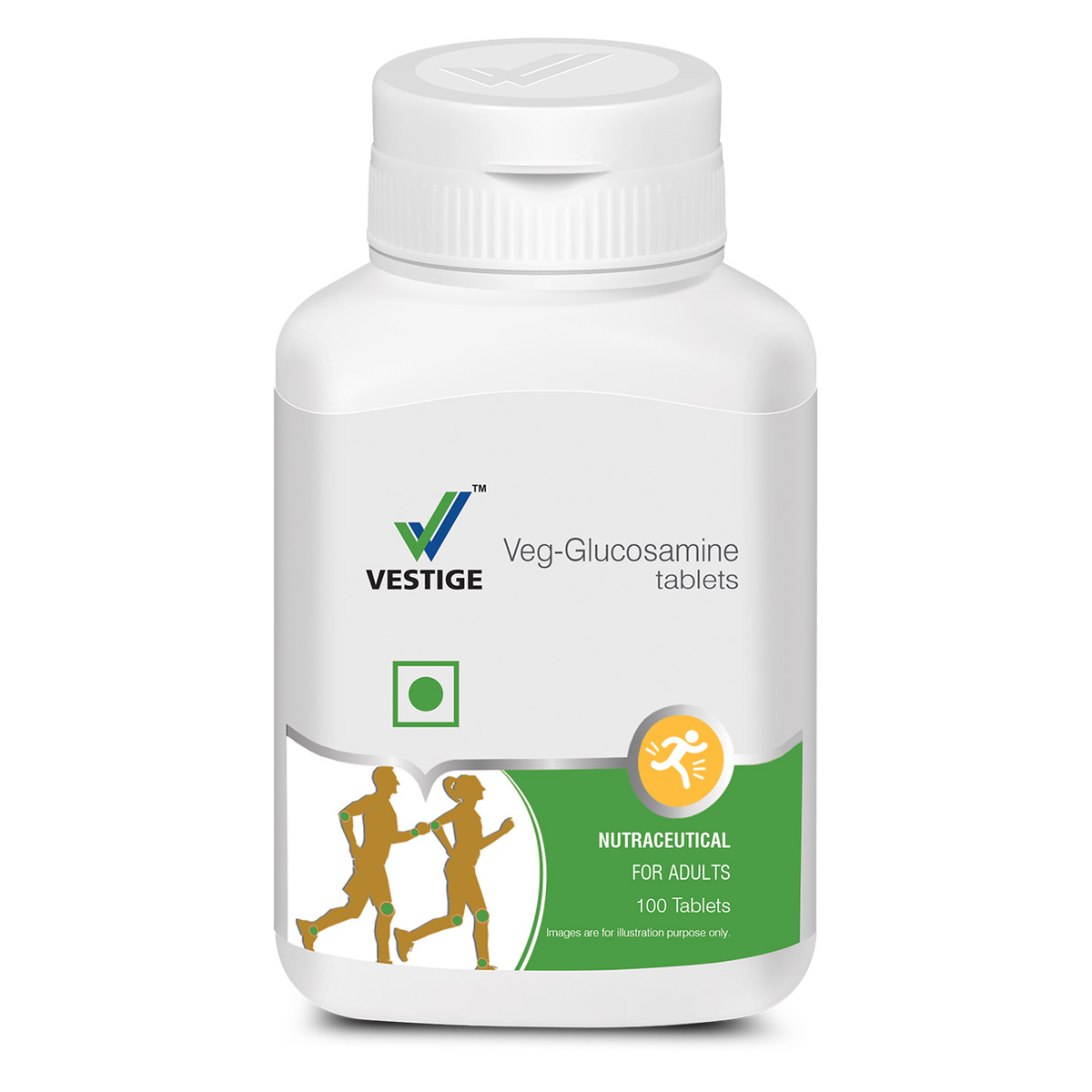 Vestige Veg-Glucosamine 100 tablets