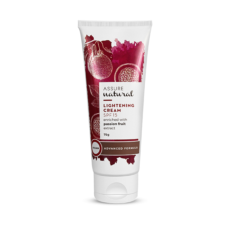 Assure Natural Lightening Cream SPF 15+ 75g
