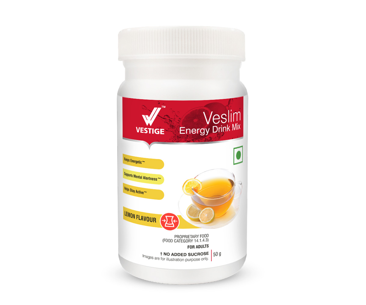 Vestige Veslim Energy Drink Mix (Lemon) 50 g