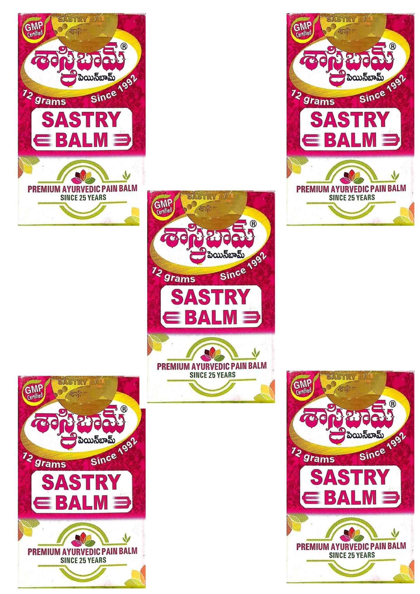 Sastry Balm (Pack Of 5)