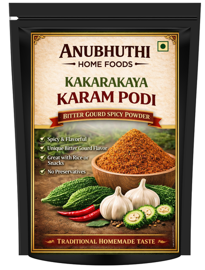 Kakarakaya karam (Bitter Goud) Podi 100g