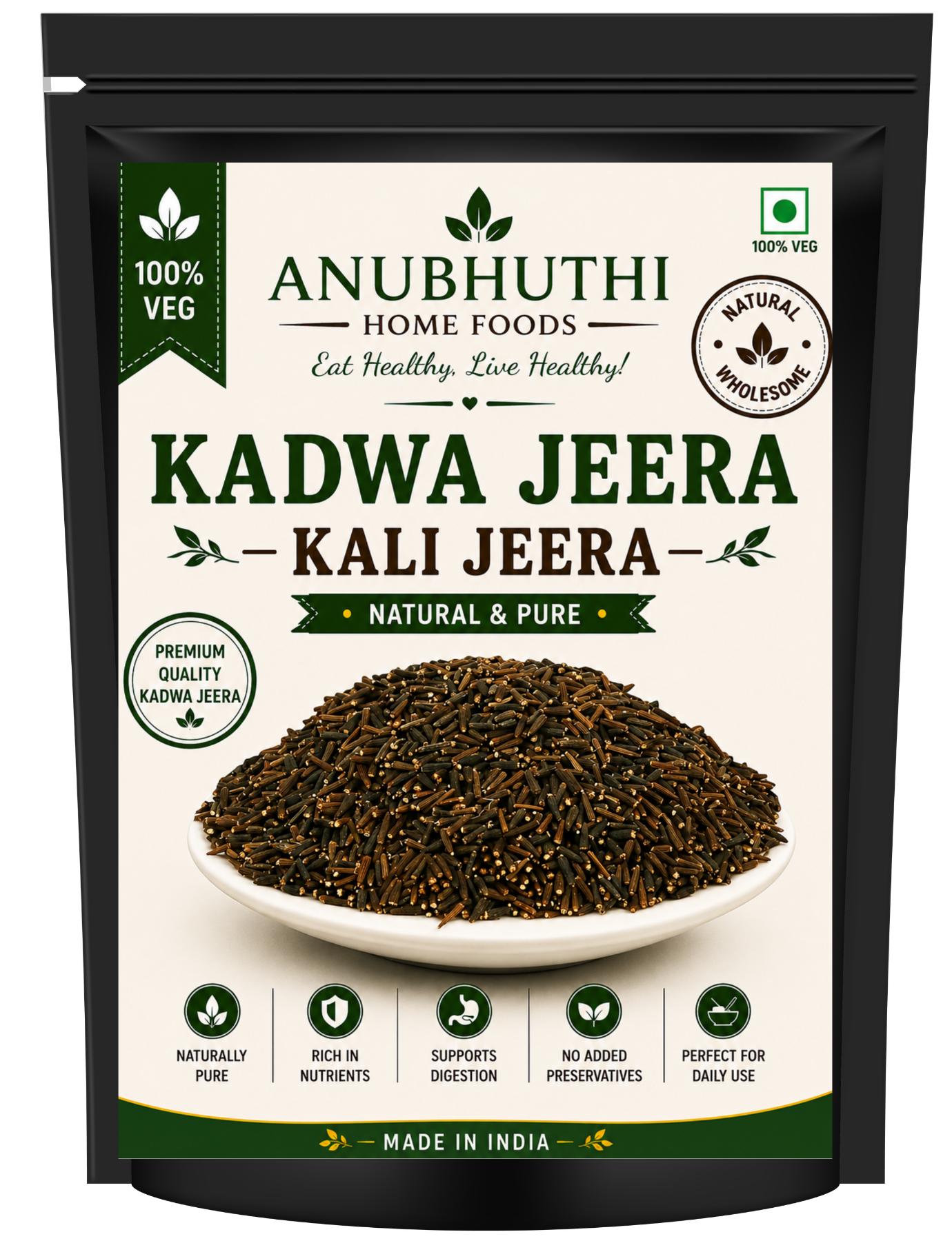 Black Cumin/Kadwa Jeera/Kali jeera 150g