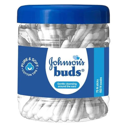 Johnson’s Buds Gentle, 150 Swabs