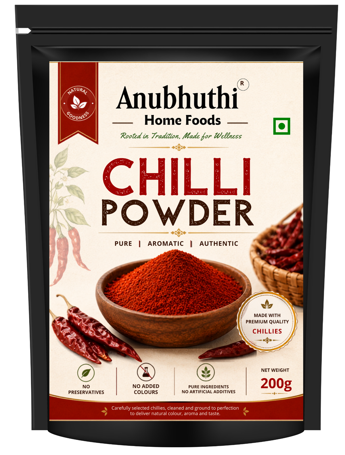 Chilli Powder | Rich Colour & Authentic Spice 200g
