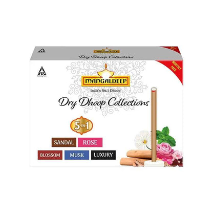 Mangaldeep Dry 5 In 1 Value  (20 cm, 80 gm, 72 Pieces)