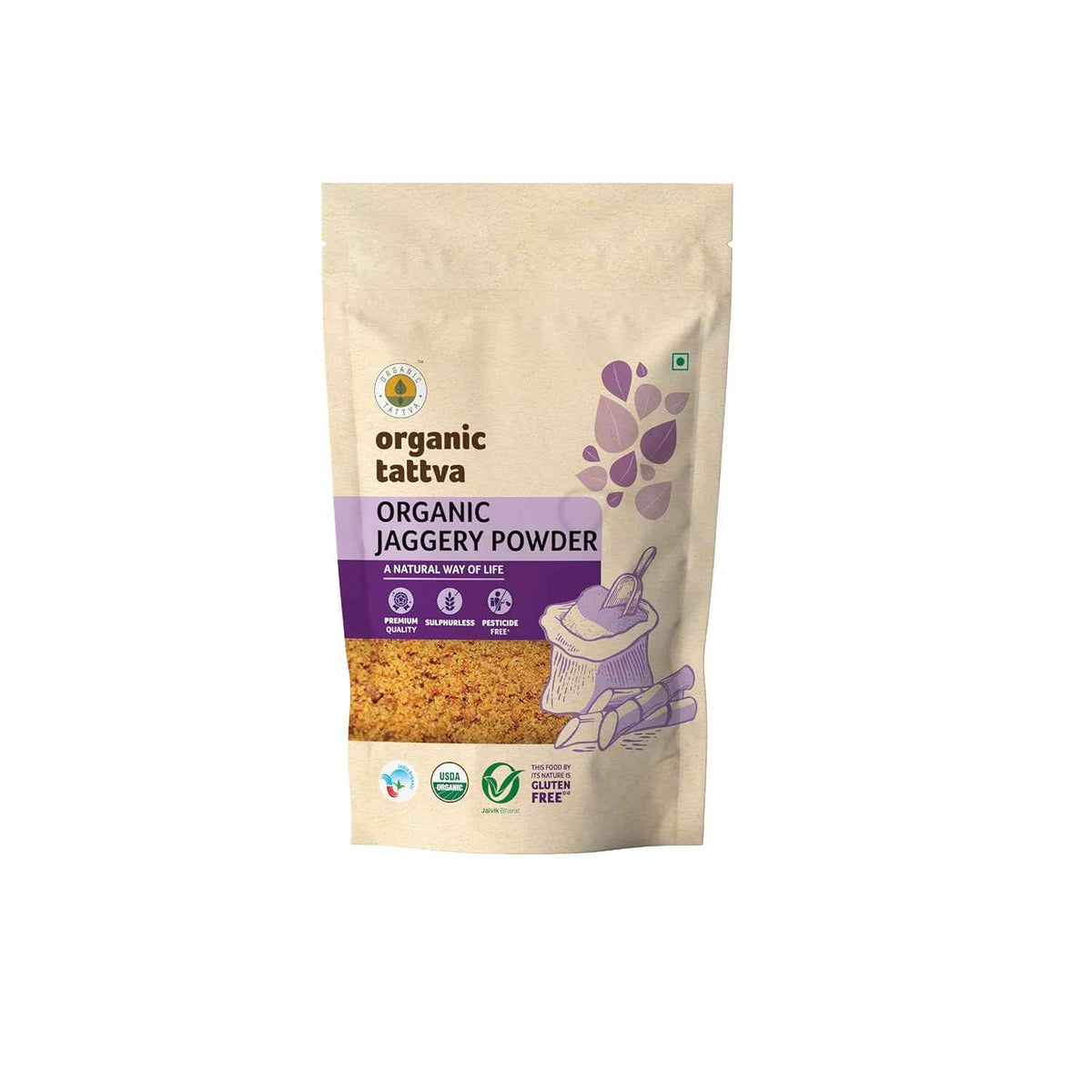 Organic Tattva  Jaggery Powder  500g