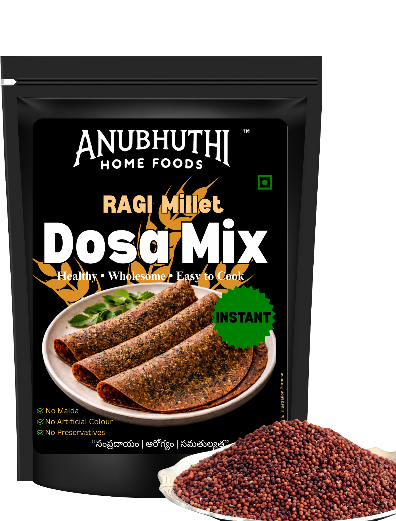 Ragi  Millet Dosa Mix 250g