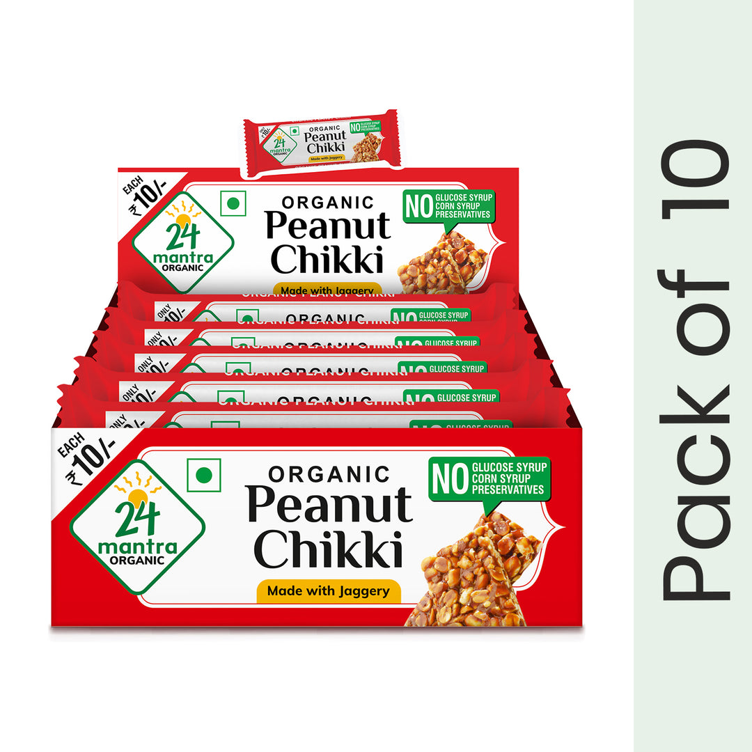24 Mantra Organic Peanut Chikki