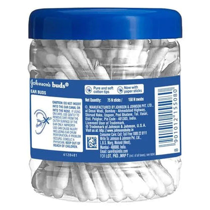 Johnson’s Buds Gentle, 150 Swabs