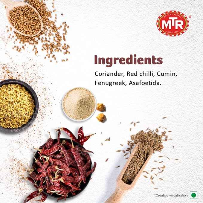 MTR Rasam Powder | Traditional Masalas | Authentic Spiced South-Indian Soup | 100g