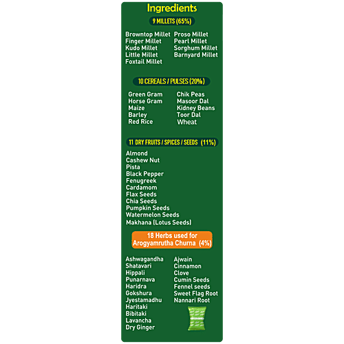 Millex Healthy Millet Mix Powder With Arogyamrutha Churna, 500 g