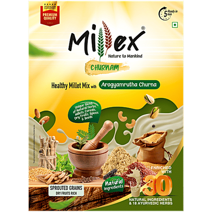 Millex Healthy Millet Mix Powder With Arogyamrutha Churna, 500 g