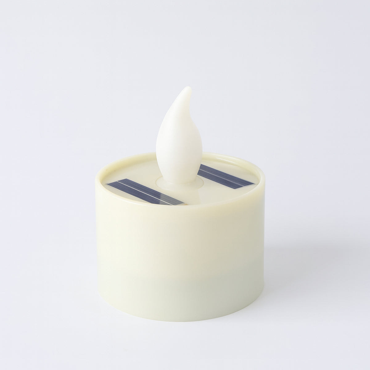 Solar Powered Led Flameless Candle Light (1 Pc)
