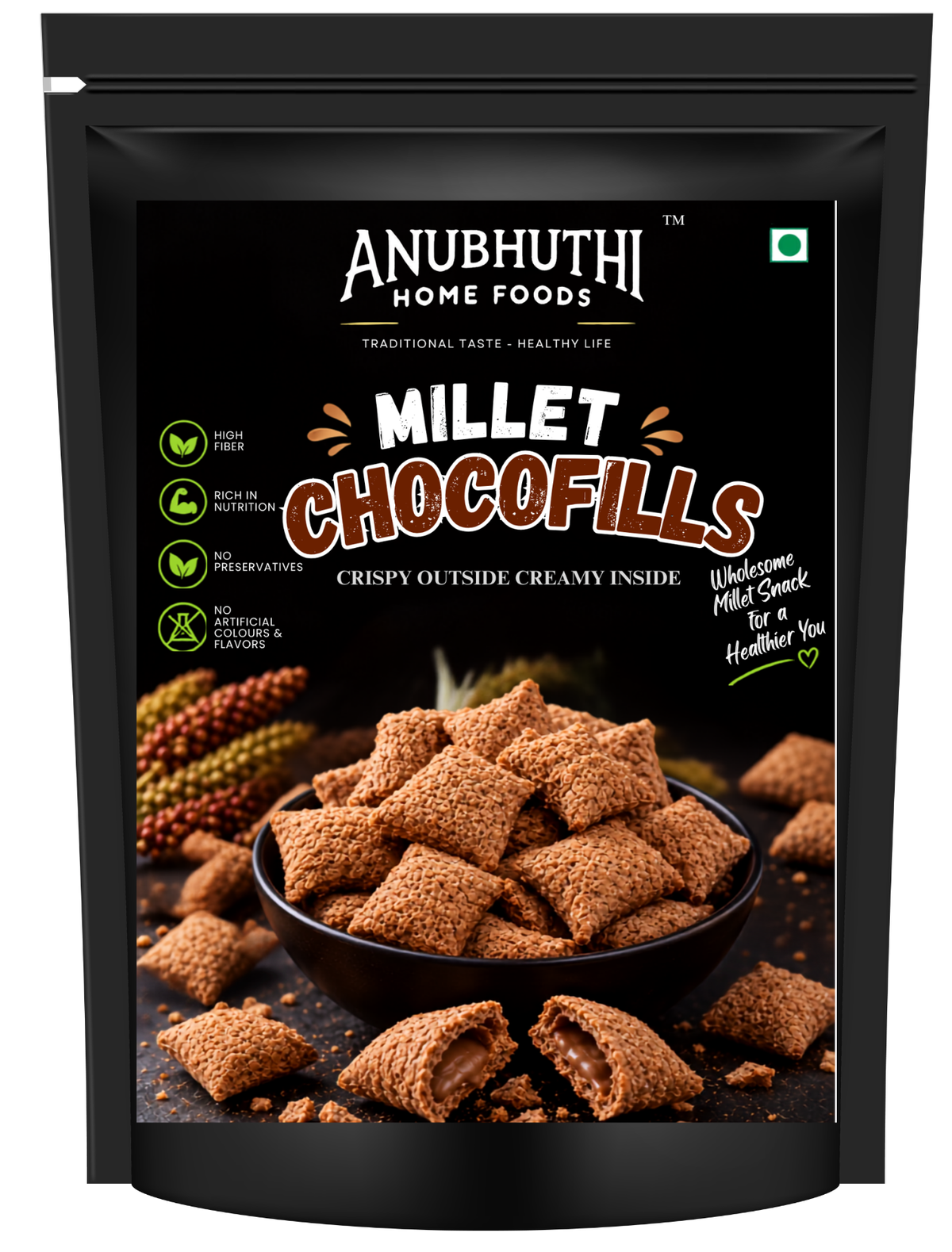 Millet Choco Fills 50g