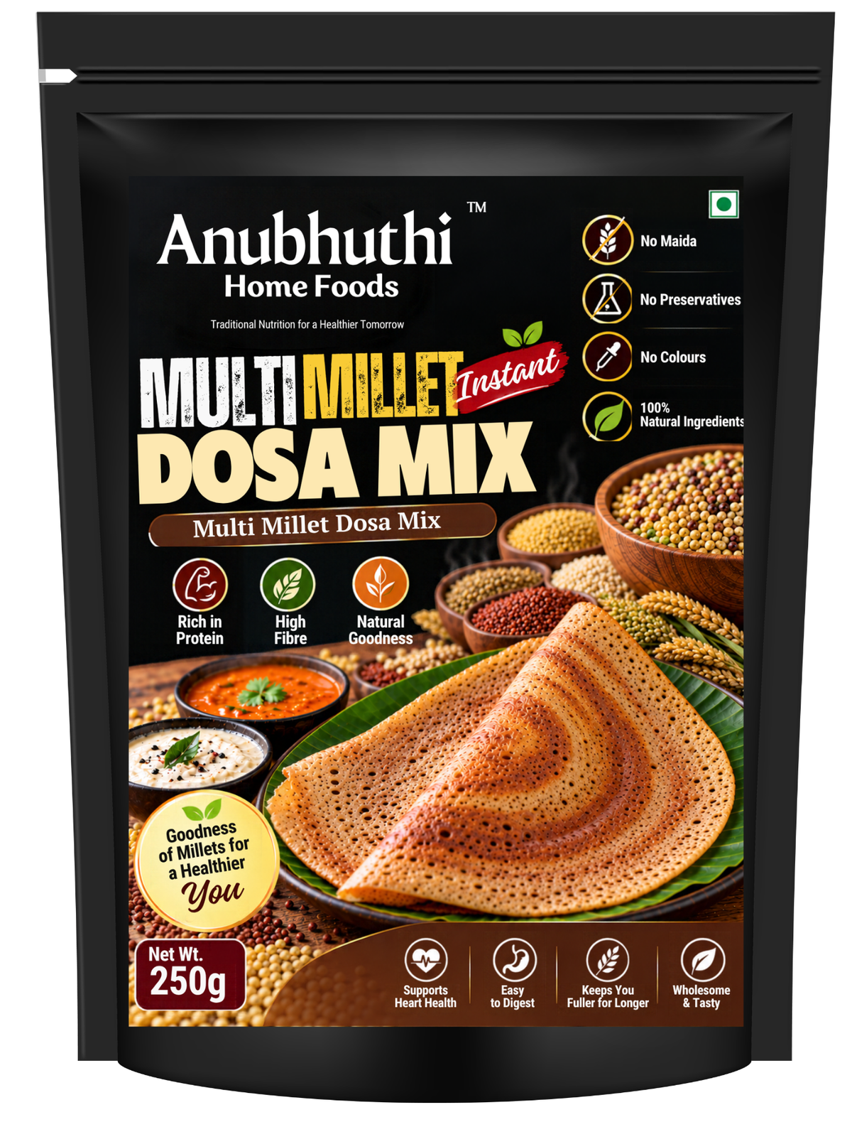 Multi  Millet Dosa Mix 250g