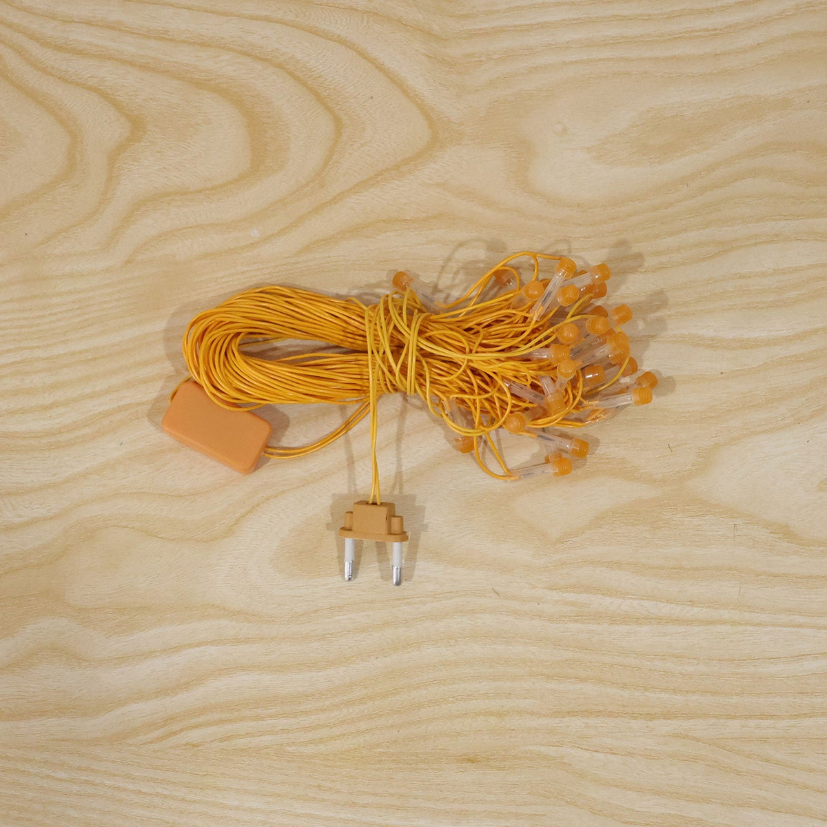 Orange Led Curtain String Lights For Festival And Party Decor (10 Mtr)