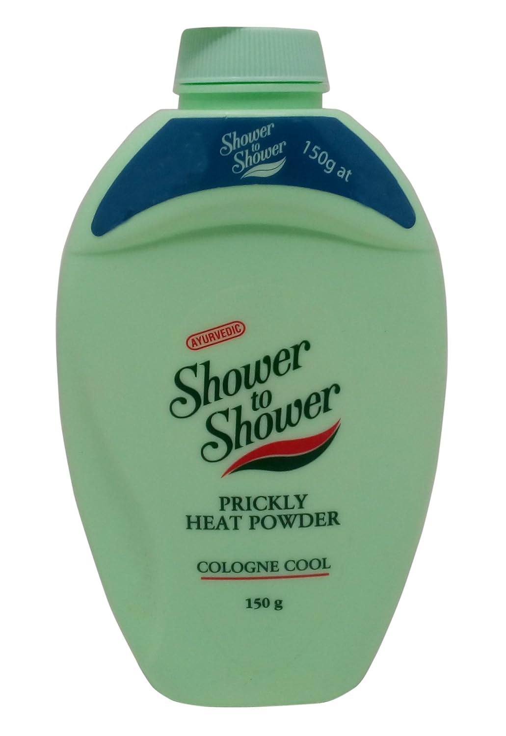 Shower To Shower Ayurvedic Prickly Heat Powder Cologne Cool,150G, Pack of 1