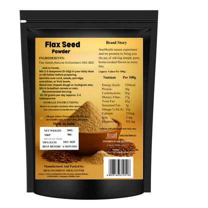 Flax Seed Powder 200g