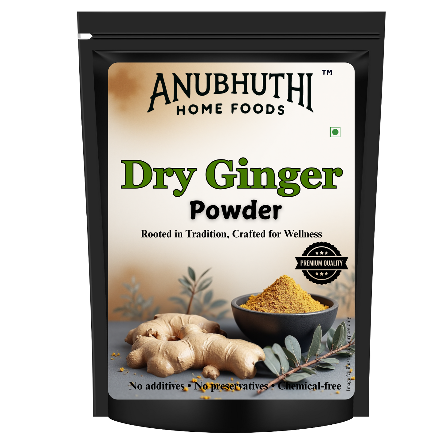 Dry Ginger powder 200g ( No added colours, No preservatives, and  No artificial flavours )