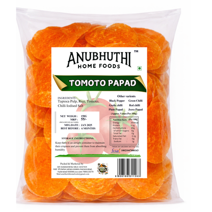 Sabudana Paapd Tomoto 150g