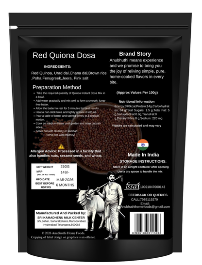Red Quiona Dosa Mix 250g