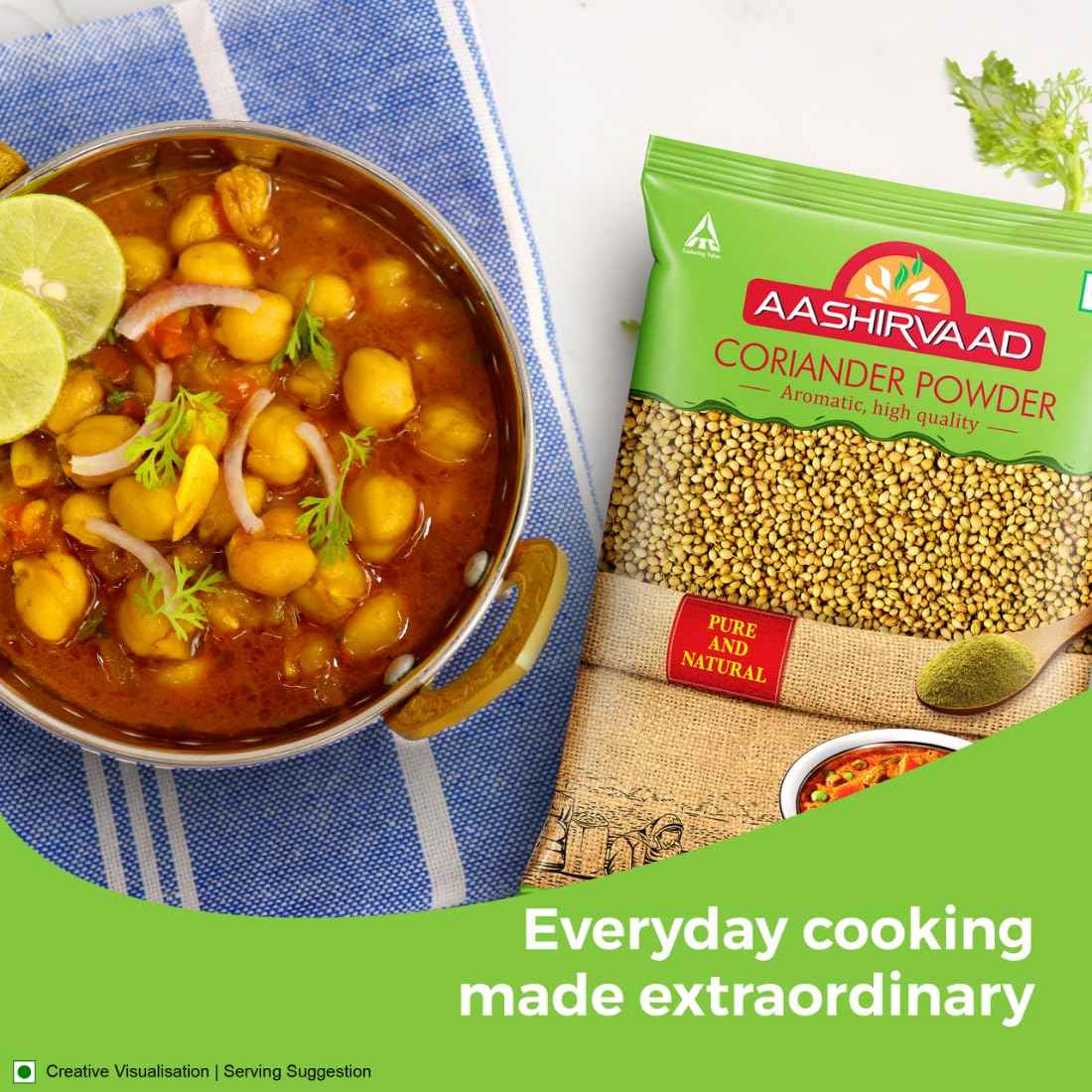 Aashirvaad Coriander Powder, 200g Pack,