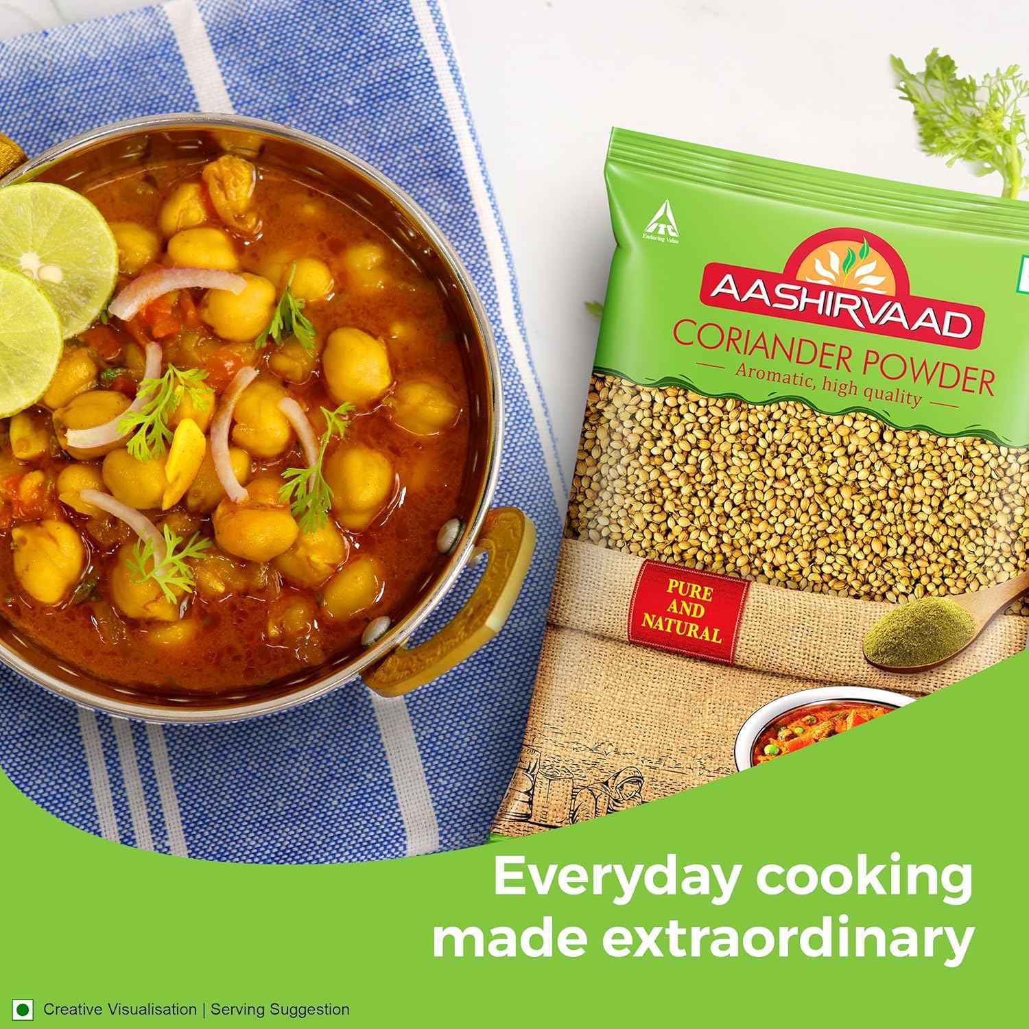 Aashirvaad Coriander Powder: 500 g