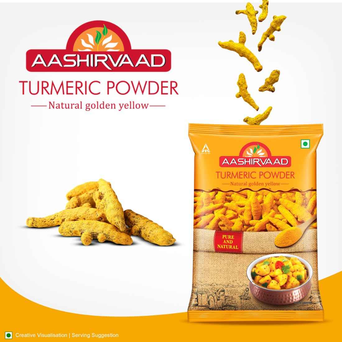 Aashirvaad Turmeric Powder, 500g,