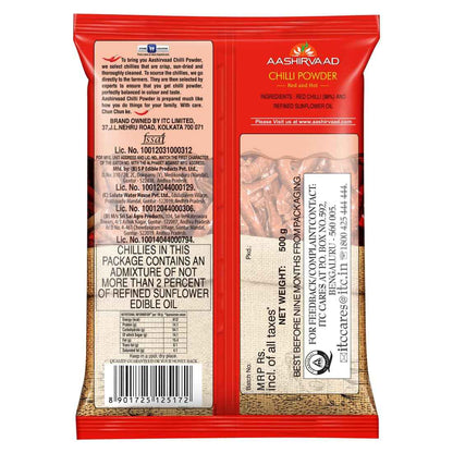 Aashirvaad Chilli Powder, 500g