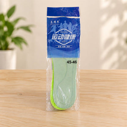 Soft Foam Shoe Insoles With Textured Surface For Daily Wear (1 Pair Size 45-46)