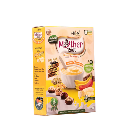 MotherRoot  Banana & Sprouts 400g Pack