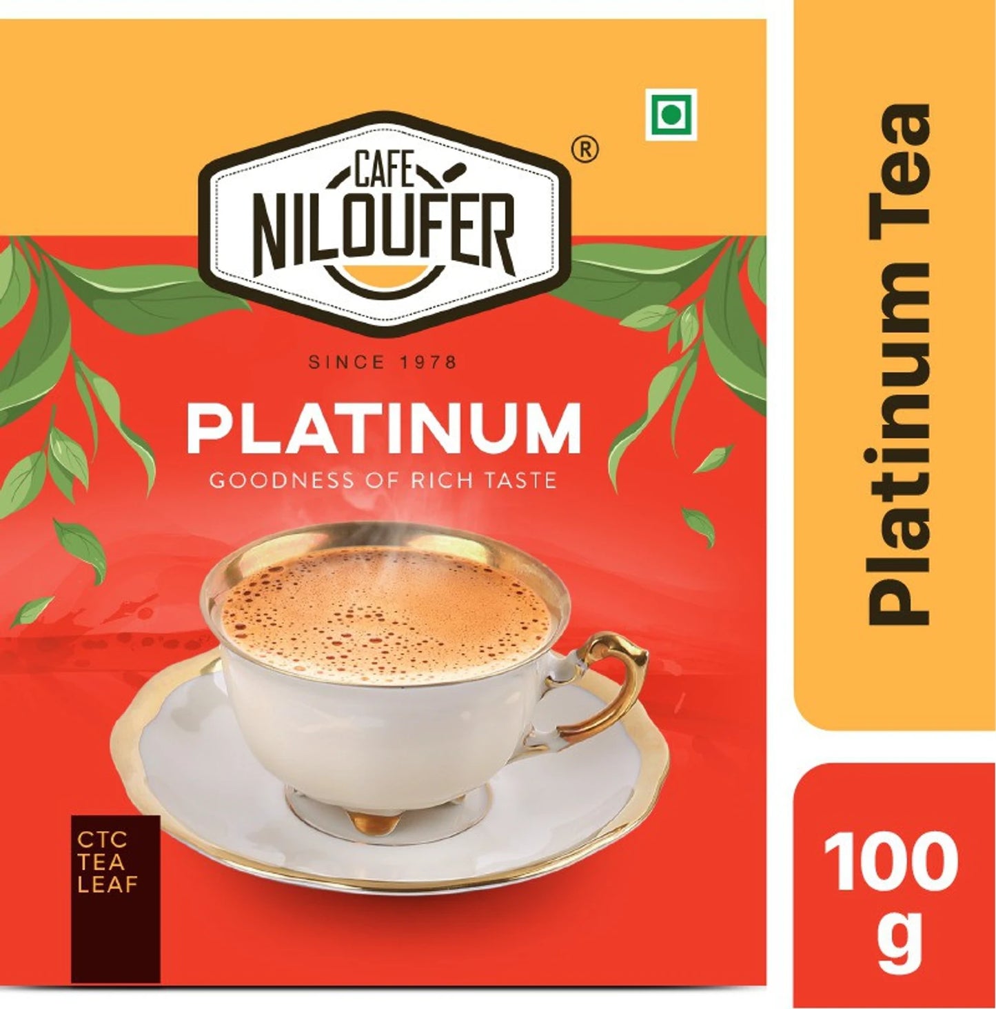 Cafe Niloufer Platinum Premium Leaf Tea 100 g