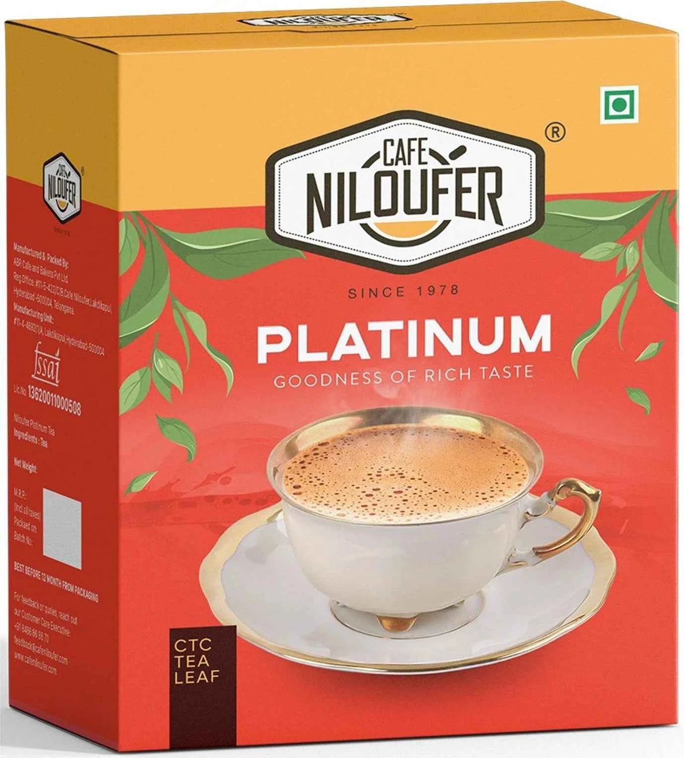 Cafe Niloufer Platinum Premium Leaf Tea 100 g