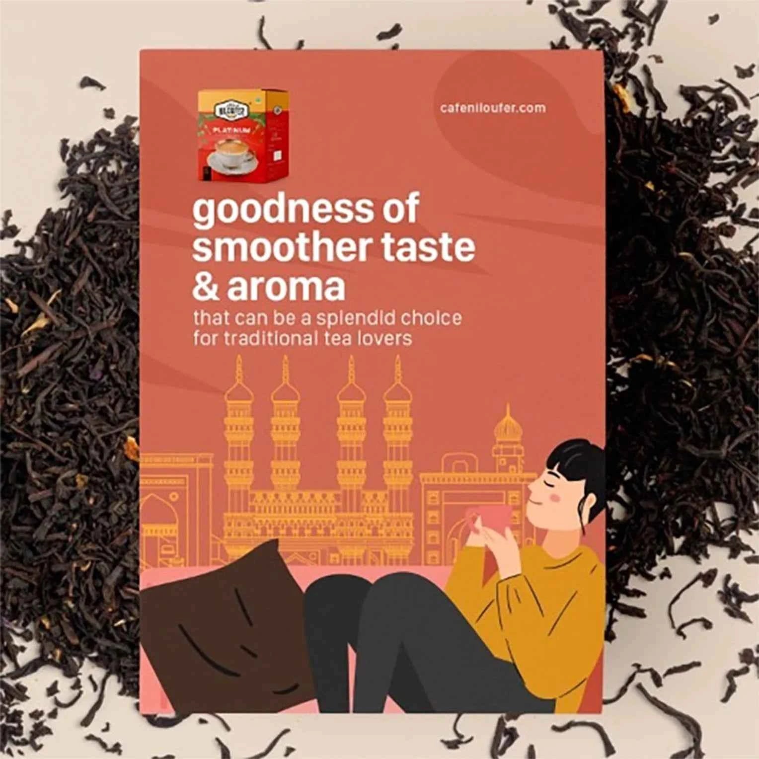 Cafe Niloufer Platinum Premium Leaf Tea 100 g