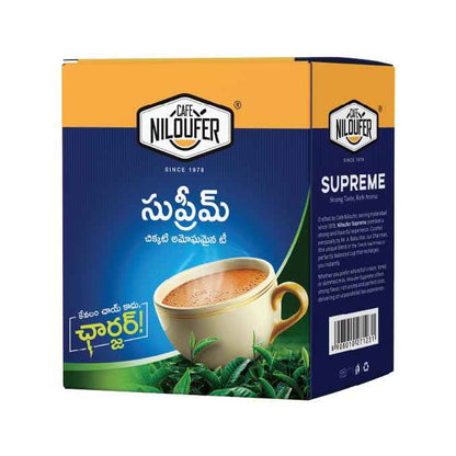 Cafe Niloufer Supreme Tea Powder 250 gms  Strong & Aromatic Blend for Rich Taste