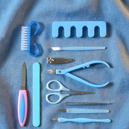 11 In 1 Manicure Pedicure Nail Care Kit Set