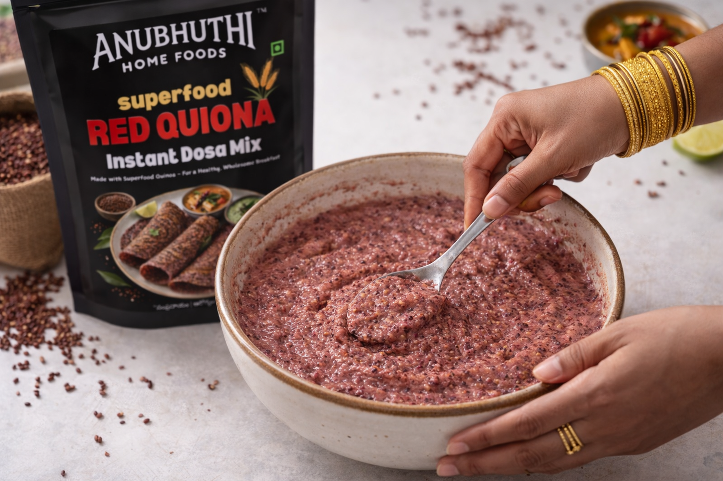 Red Quiona Dosa Mix 250g