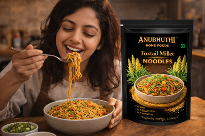 Foxtail  Millet Hakka Noodles 200g - Anubhuthihomefoods