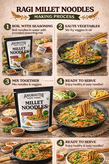 Instant Ragi  Millet Noodles 200g