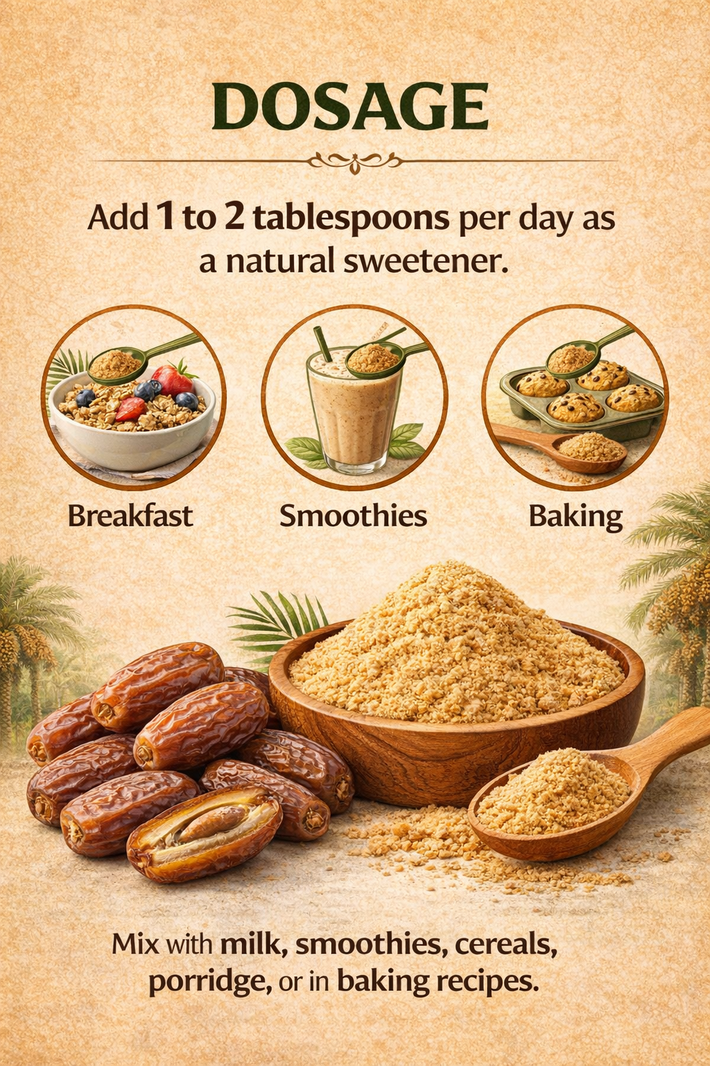 Dates Powder (Yellow Dates)200g