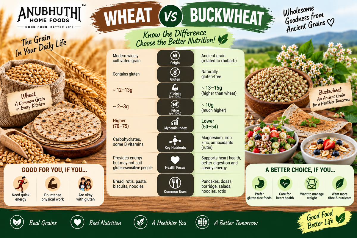 Buckwheat Whole – Wholesome Ancient Grain for Everyday Nutrition 1KG