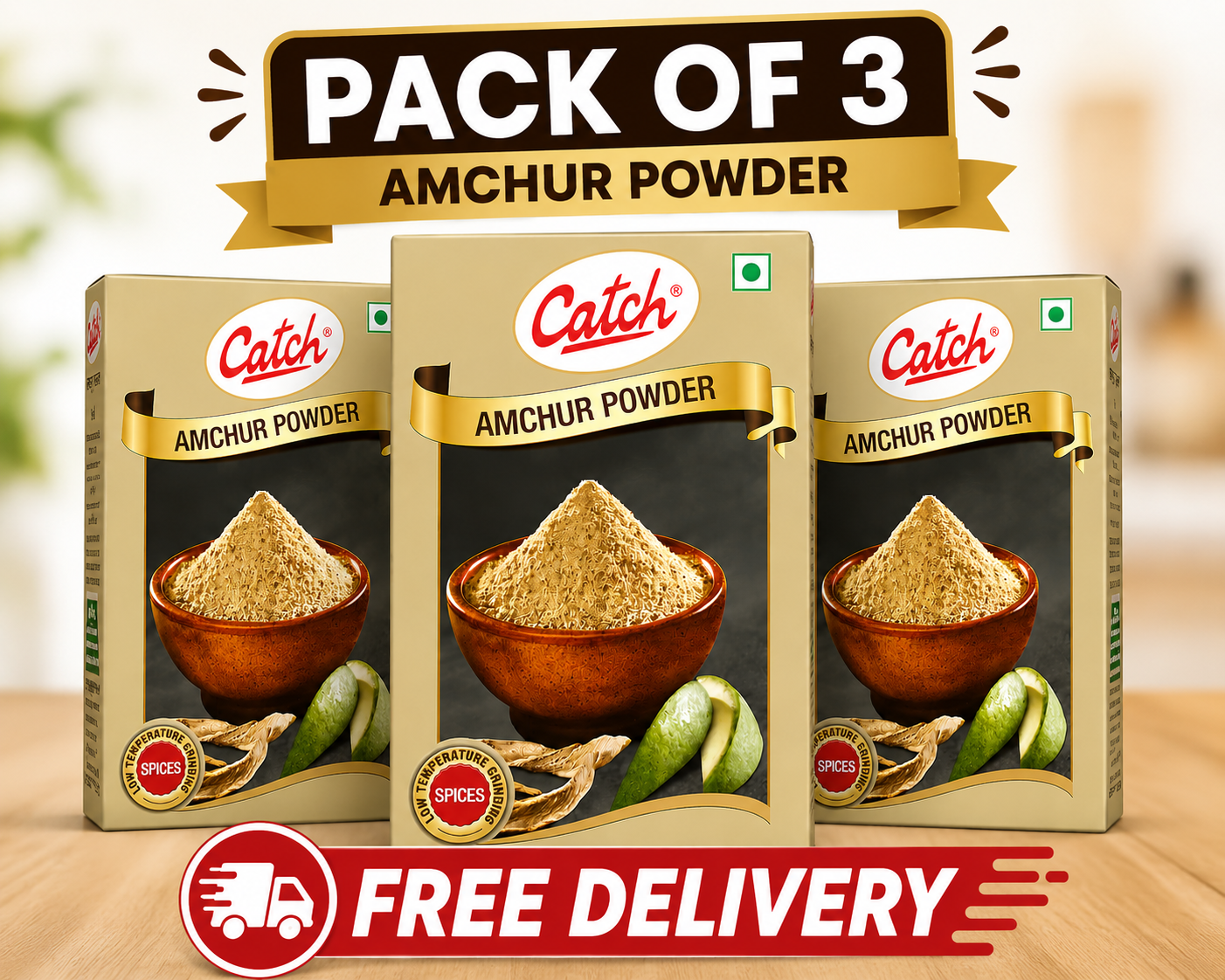 Catch Amchur 100g (Pack of 3)