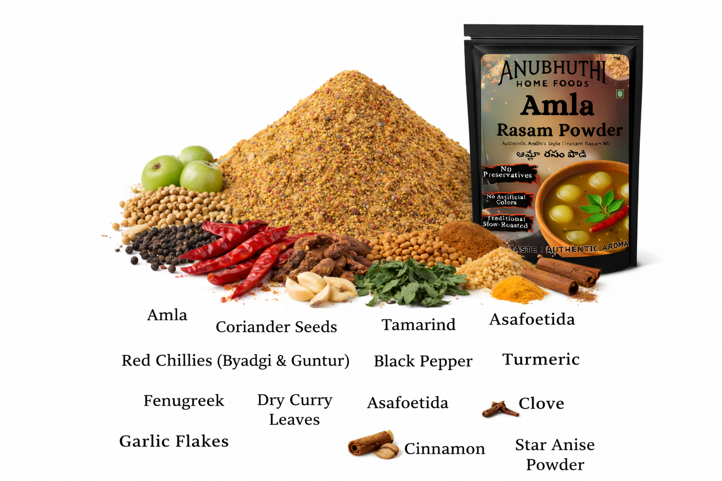 Amla Rasam   Rasam Powder