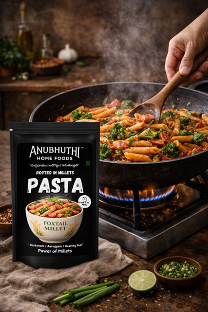 Foxtail Millet Pasta 200g - Anubhuthihomefoods