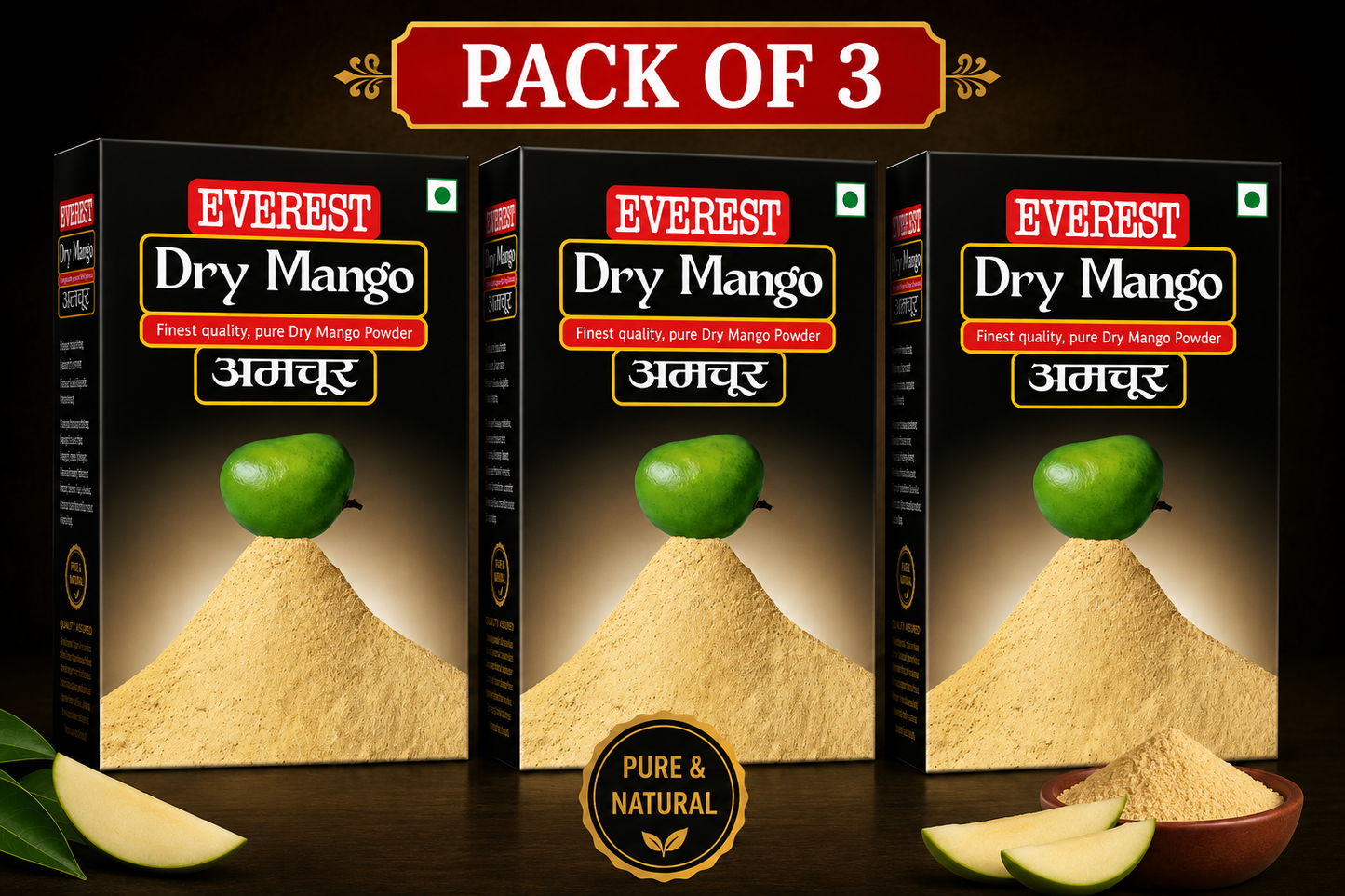 Everest Dry Mango Powder: 100 g