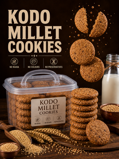 Kodo Millet Cookies 160g (Pack of 2)