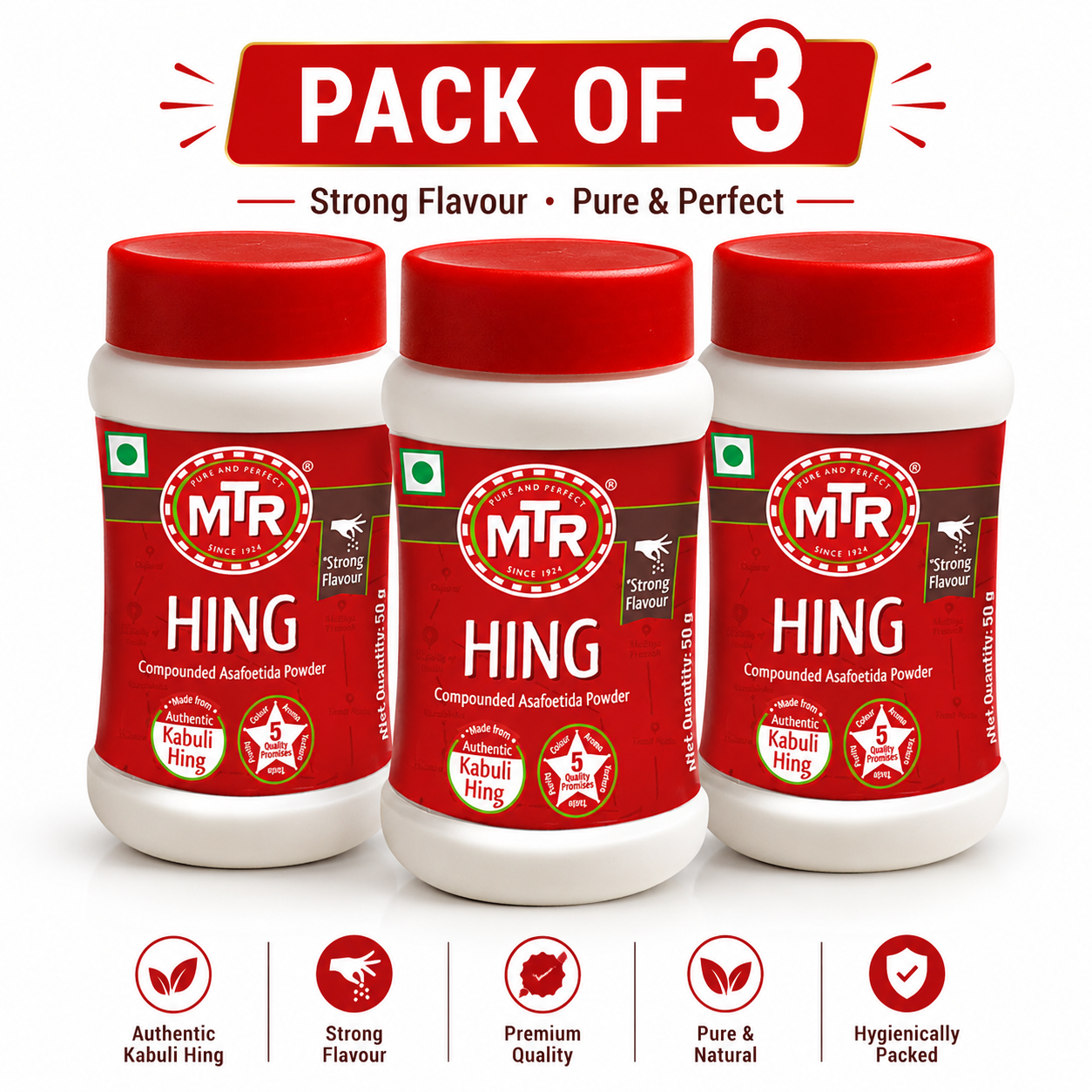 Mtr Hing 50g (Pack Of 3)